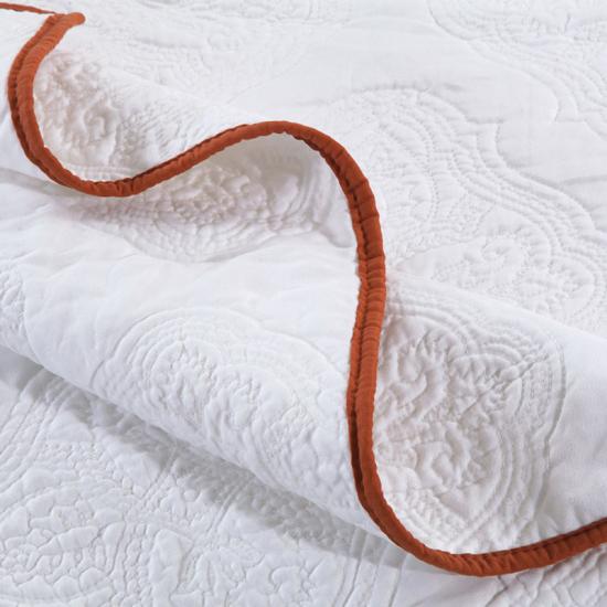 Damask ผ้าห่มผ้านวมเย็บปักถักร้อย