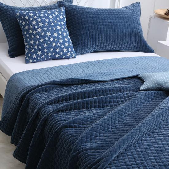 Box Stitching Quilts ผ้านวมสักหลาดสุดหรู